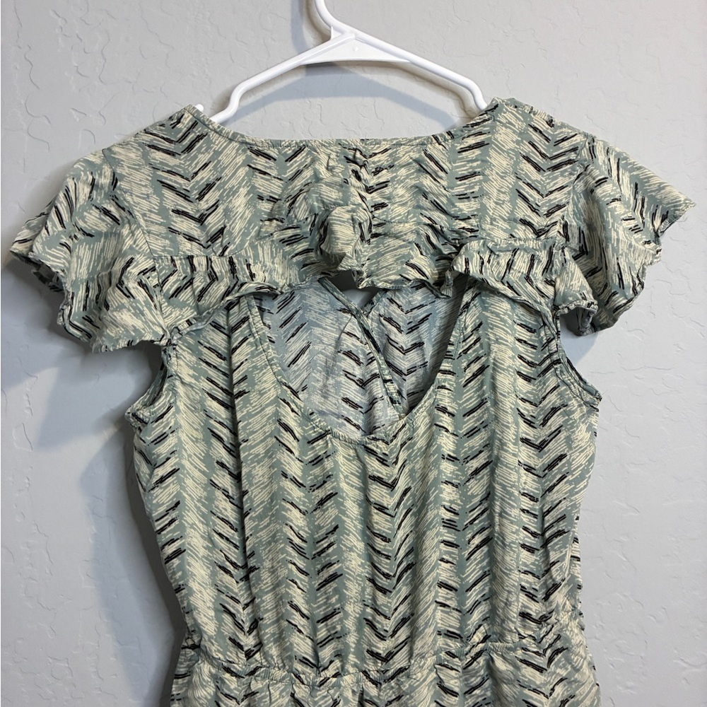 BCBGeneration Gray Patterned Mini Dress - Picture 4 of 7
